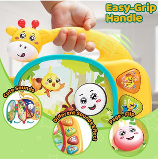 Giraffe Musical Book Light-Up Keyboard & Sound for Kids Age 2+