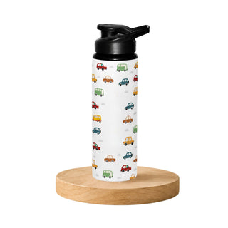 Personalized Water Bottle for Kids - Vehicles (PREPAID ONLY)