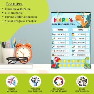 Daily Reward Chart Personalised Roar and explore (PREPAID ONLY)