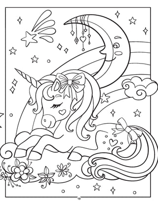 My Unicorn Colouring Book for Children Age 2 -7 Years