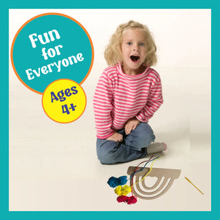 Yarn Bow Magic - DIY Rainbow Yarn Craft Kit