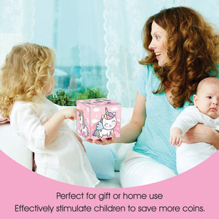 My Money Box personalised -  Unicorn Sparkle (PREPAID ONLY)