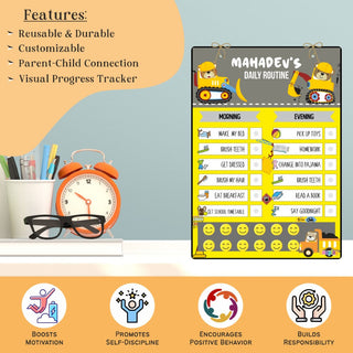 Daily Reward Chart Personalised Builder Zone (PREPAID ONLY)
