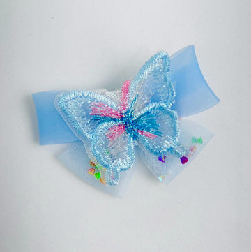 Wings of Whimsy: Embrace Charm with the Butterfly Bow Hair Clip (Random)