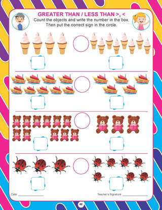 Kindergarten Maths Assignment
