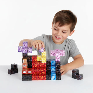 Magnetic Pixel Building Block Set – 86 Pcs Creative Construction Toy for Kids