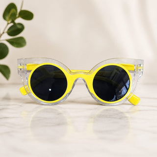 Kids Colorful Round Sunglasses – UV Protection Fun Shades for Boys & Girls