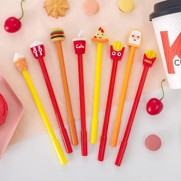 Cute 3d cartoon Gel Pen | School Pen | Multi Shapes | Check Variants Set of 1/4