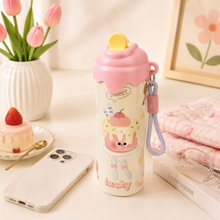 Kawaii Sweet Treats Insulated Water Bottle – 600ml