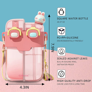 Animal Topper 780ml Water Bottle