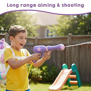 Cute Unicorn Backpack Water Gun