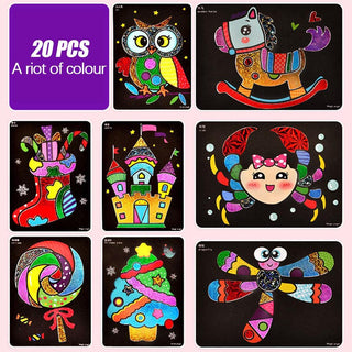 Magic Creative Stickers – Magical Creatures Activity Set (Ages 3+)