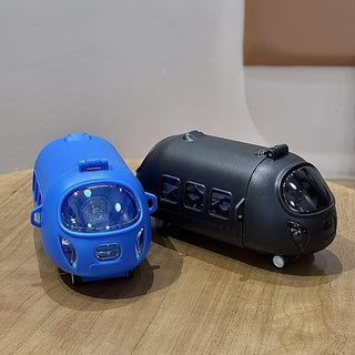 Bullet Train-Shaped Kids Water Bottle with Strap – 680ml