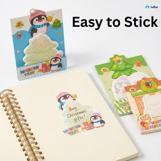Christmas & Winter Designs Sticky Notes (1Pc)