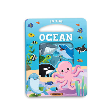 In the Ocean Die Cut Window Board Book for Kids Age 3+ | Die Cut Shape Early Learning Picture Board Book