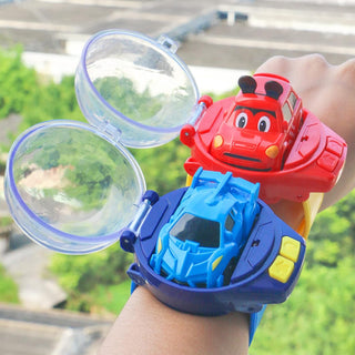 Miniature Remote Controlled Wristwatch Toy Racing Car for Kids