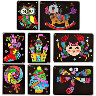 Magic Creative Stickers – Magical Creatures Activity Set (Ages 3+)