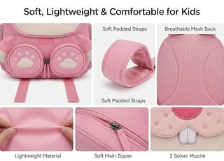 Kids Cartoon Animal Backpack – Lightweight Multi-Pocket School Bag