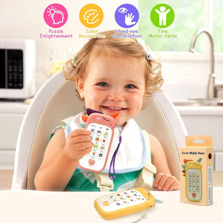 Unicorn Design Battery Operated Interactive Musical Phone for Kids (Random Color)