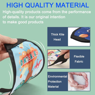 2 in 1 Glider Kite Launcher Toy for Outdoor Adventure (Random Color)