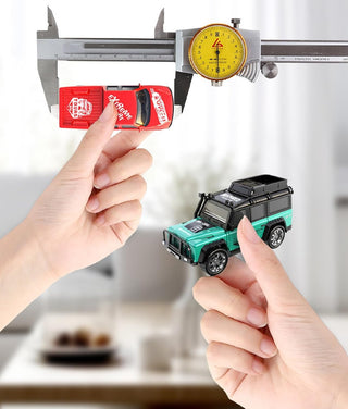 Mini RC Car with Remote Control & Trailer | 2.4GHz Speed-Regulating Alloy Model Car Toy for Kids