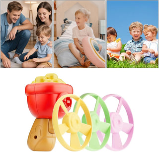 Kids Flying Disc Launcher Toy (Random Design)