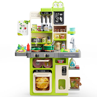 83 Pcs Play House Full Kitchen Toys Set for Children Pretend Play