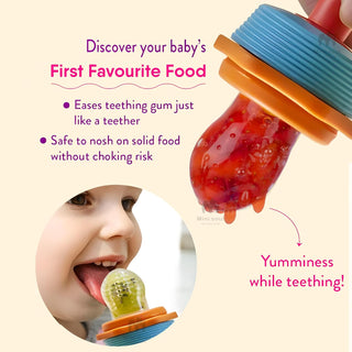 Spinning Pusher Design Baby Fruit & Vegetable Nibbler