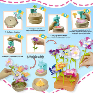 Blooms Crafting Kit – DIY Flower Arrangement Set for Kids
