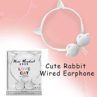 cat design headphone