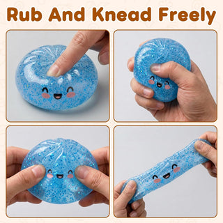 Mystery Dumpling Squishy Stress Relief Toy for Kids & Adult (Random)