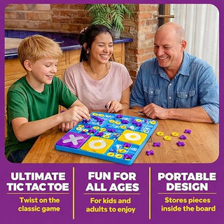 Ultimate Tic-Tac-Toe Strategy Board Game for Kids