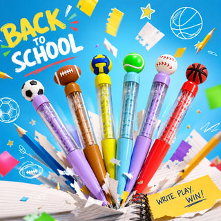 Sports Ball Maze Pens – Fun Kids Activity Writing Pens