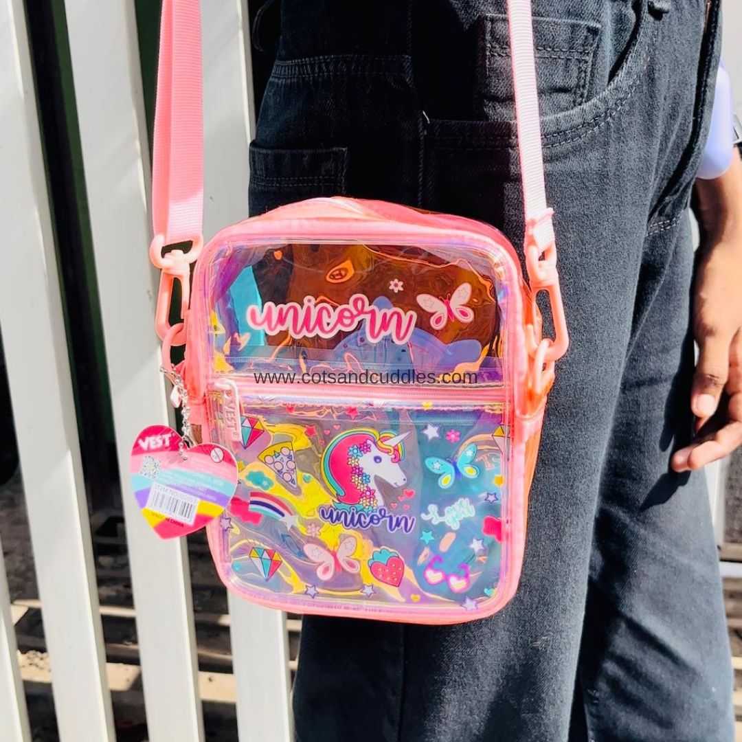 Sling Bag Unicorn Purse For Adults Unicorn Sequins Glitter