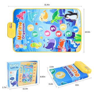 Animal & Marine Theme Baby Toddler Musical Mat
