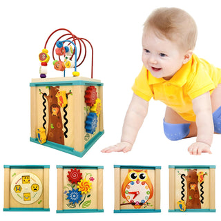 Multifunctional Wooden Cube