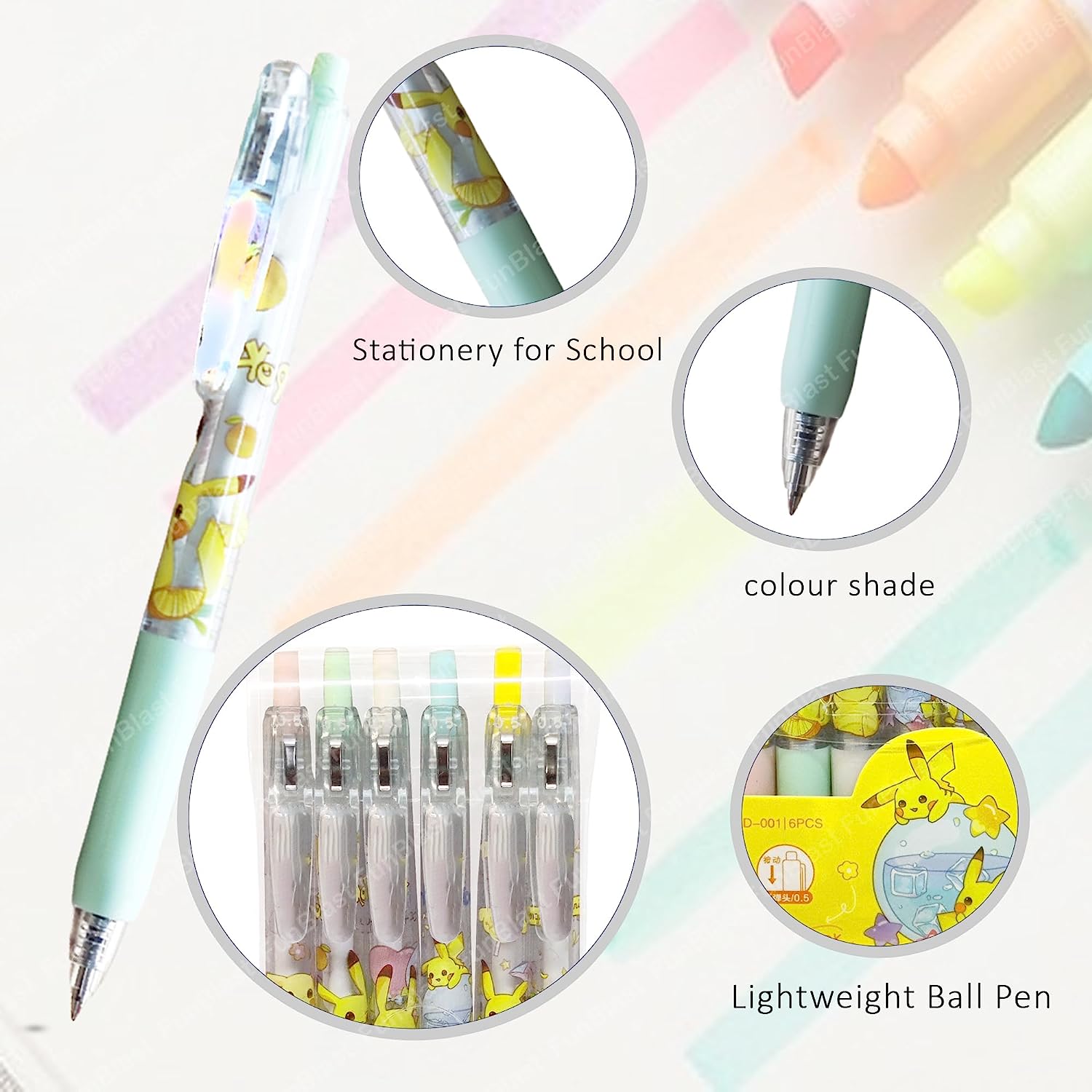 The New 6PCS Sports Car Pens Ballpoint Pen Funny pens for Kids