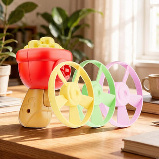 Kids Flying Disc Launcher Toy (Random Design)