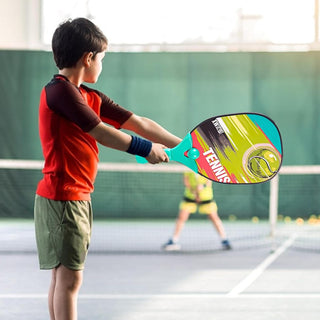 Kid-Friendly Table Tennis Toy Set: 2 Rackets and 2 Foam Balls for kids