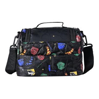 Harry Potter Double Decker Insulated Lunch Bag – Black | Kids School Lunchbox