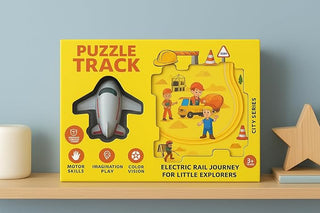 City Series Puzzle Rail & Airplane Track