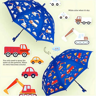 Magic Color Changing Kids' Umbrella | Fun Prints for Boys & Girls