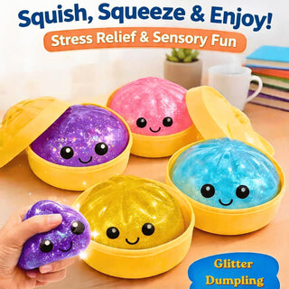 Mystery Dumpling Squishy Stress Relief Toy for Kids & Adult (Random)