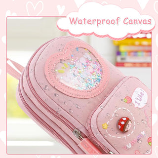Kawaii 3D Charm Mini Backpack Pencil Case