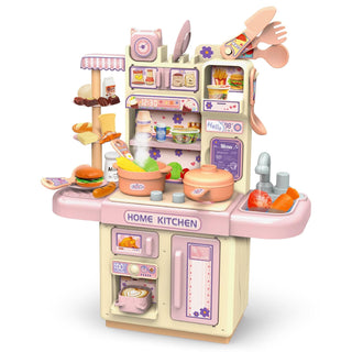 33 Pcs Play House Full Kitchen Toys Set for Children Pretend Play (Random Color)