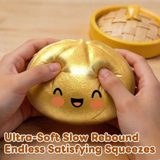 Mystery Dumpling Squishy Stress Relief Toy for Kids & Adult (Random)