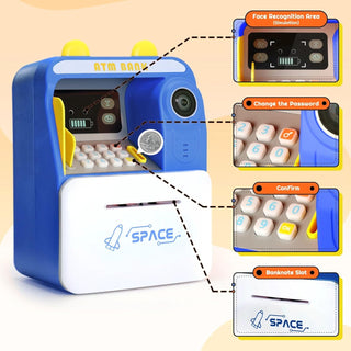 Space Theme ATM Machine Toy for Kids (Random Color)