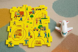 City Series Puzzle Rail & Airplane Track