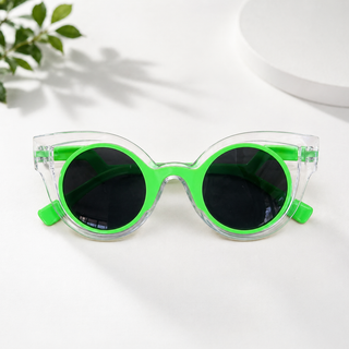 Kids Colorful Round Sunglasses – UV Protection Fun Shades for Boys & Girls
