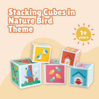 Wooden Stacking Cube for Kids